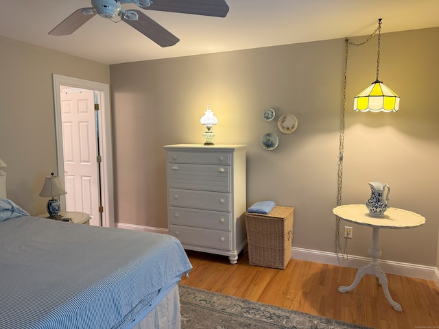 24 Alger Rd, East Haddam, CT 06423 - bedroom featuring wood finished floors and a ceiling fan