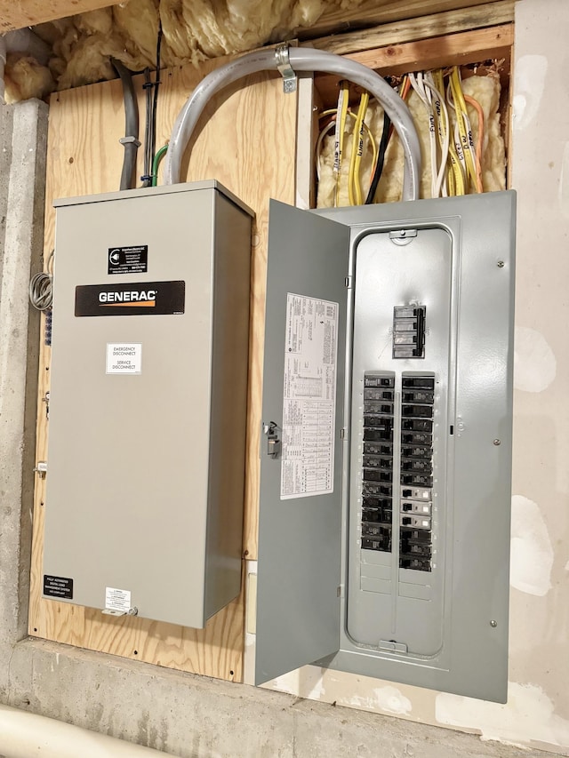 24 Alger Rd, East Haddam, CT 06423 - utility room featuring electric panel