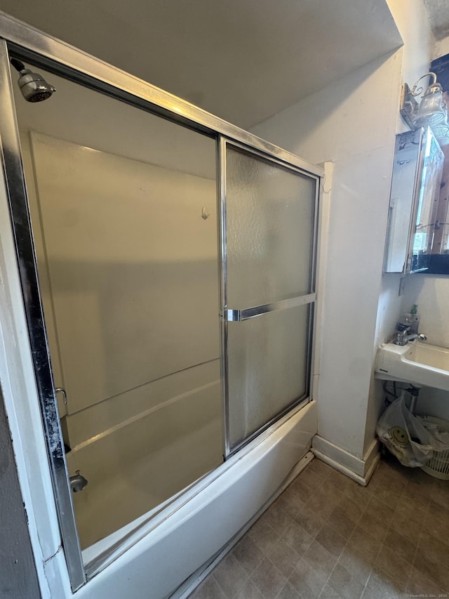 478 E Main St, Norwich, CT 06360 - full bathroom featuring combined bath / shower with glass door and a sink
