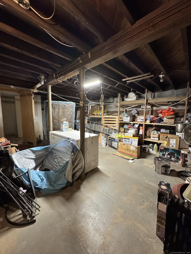 478 E Main St, Norwich, CT 06360 - view of unfinished basement