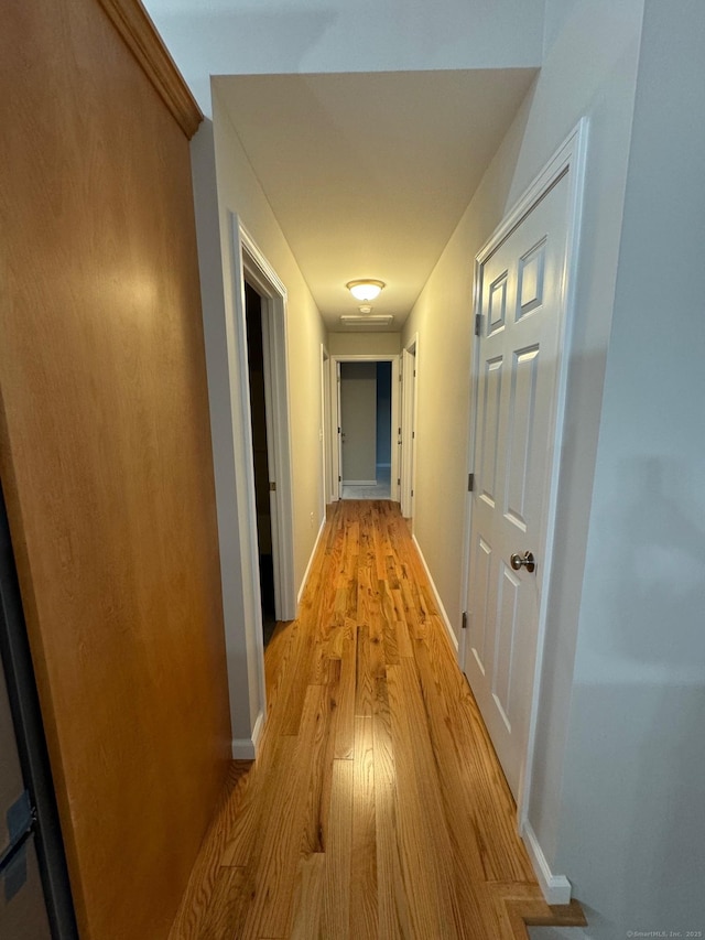 446G Norwich-Westerly Rd, North Stonington, CT 06359 - hall with light wood finished floors and baseboards