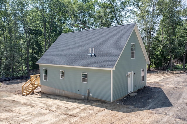 248 Rukstella Rd, Brooklyn, CT 06234 - view of side of property with a shingled roof
