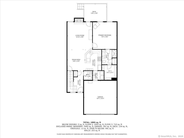 17 Brookside Ct Unit 17, Newtown, CT 06470 - view of floor plan / room layout