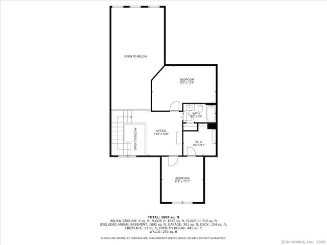 17 Brookside Ct Unit 17, Newtown, CT 06470 - view of room layout