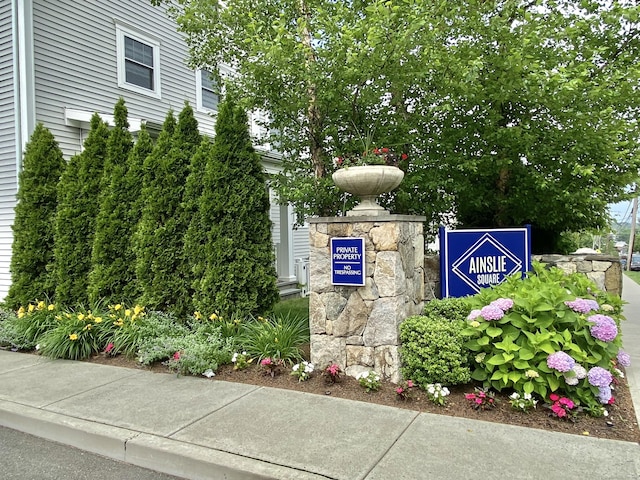 159 Colonial Rd Unit 5, Stamford, CT 06906 - view of community / neighborhood sign