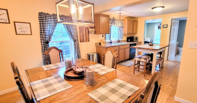425 E Cotton Hill Rd, New Hartford, CT 06057 - dining room with light wood-style floors and baseboards