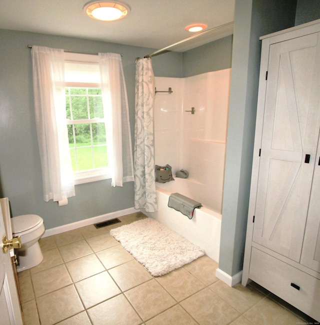 425 E Cotton Hill Rd, New Hartford, CT 06057 - full bathroom with shower / tub combo and tile patterned floors