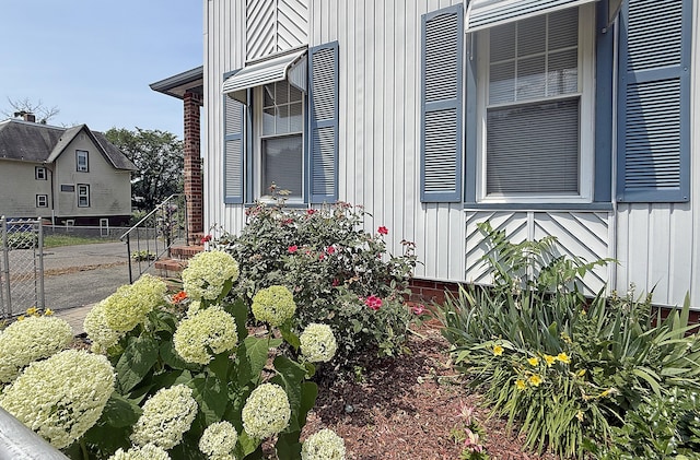 34 Hobart St, Meriden, CT 06450 - exterior view of board and batten siding