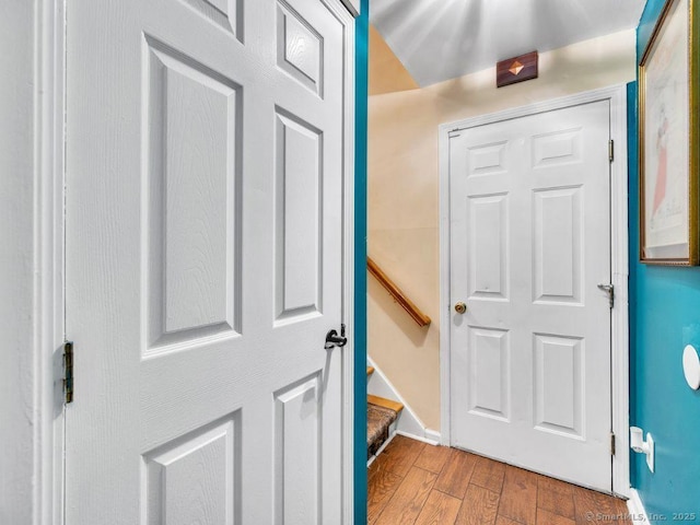 7 Sylvan Rd, Danbury, CT 06811 - entrance foyer with wood finished floors and stairway