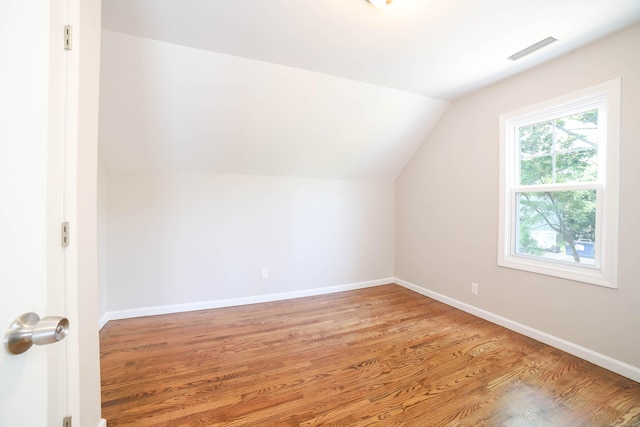 30 Ward Pl, West Haven, CT 06516 - bonus room with vaulted ceiling and wood finished floors