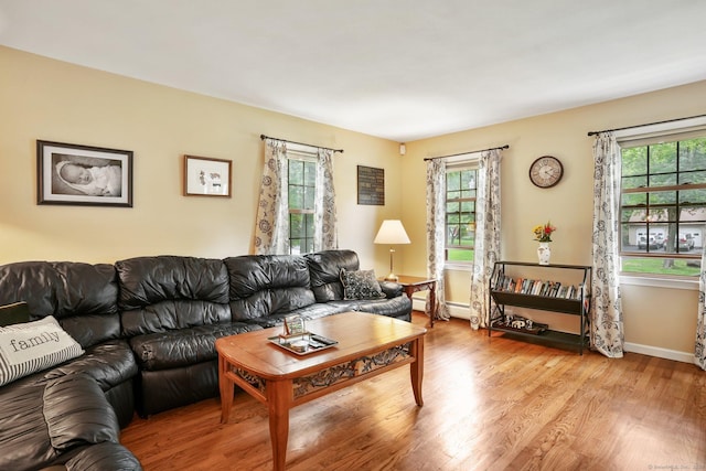58 Inca Dr, Trumbull, CT 06611 - living room with wood finished floors and baseboards