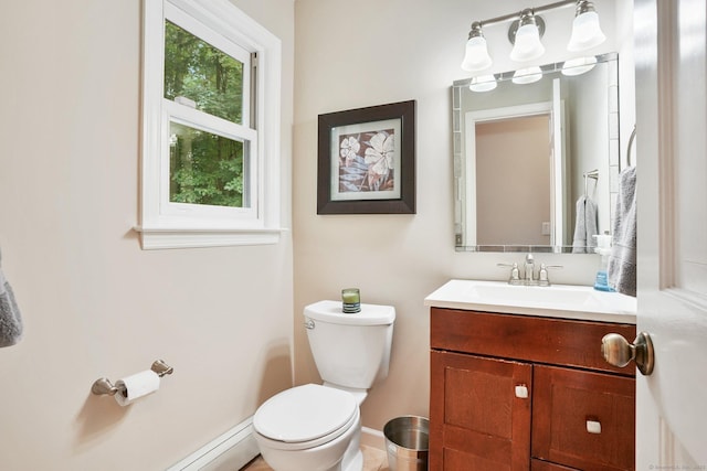 58 Inca Dr, Trumbull, CT 06611 - half bathroom with toilet and vanity