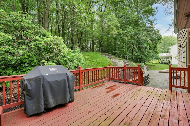 58 Inca Dr, Trumbull, CT 06611 - deck with grilling area