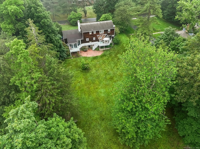 17 Mail Coach Dr, Norwalk, CT 06850 - view from above of property