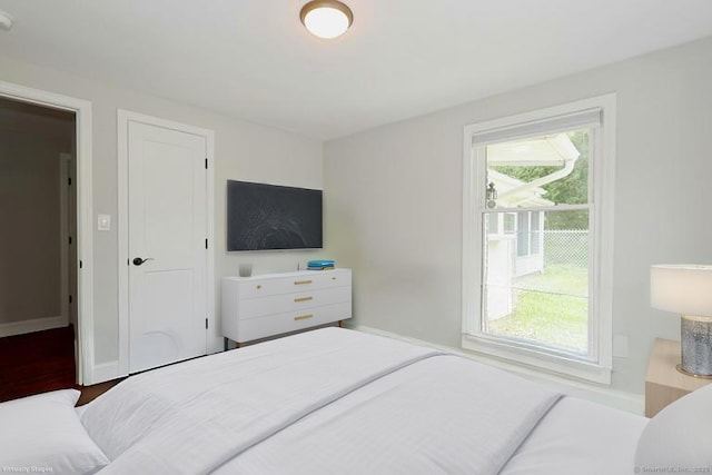 3743 Park Ave, Fairfield, CT 06825 - bedroom featuring wood finished floors and baseboards