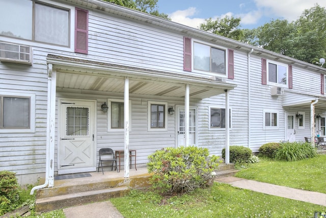 121 Lexington Ave Unit 21, New Haven, CT 06513 - townhome / multi-family property featuring a porch and an AC wall unit