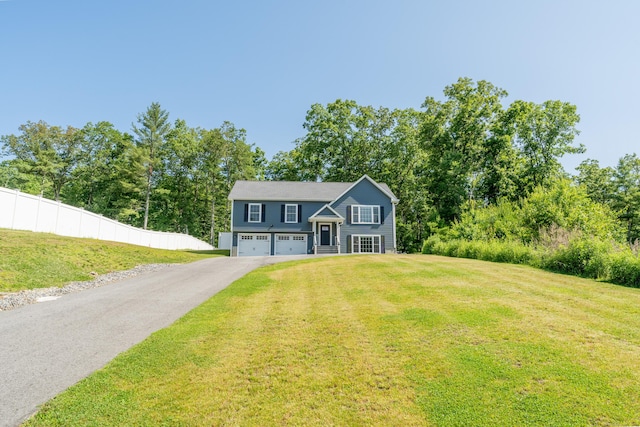 46 Airport Rd, Killingly, CT 06239 - view of front of home with an attached garage and asphalt driveway