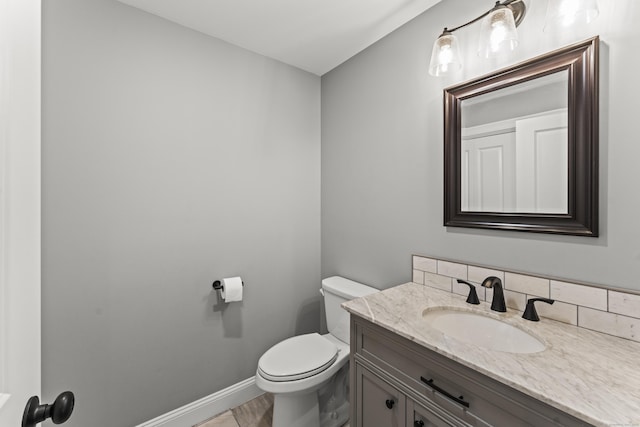 46 Airport Rd, Killingly, CT 06239 - bathroom featuring vanity and decorative backsplash