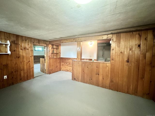 462 Halfway House Rd, Windsor Locks, CT 06096 - spare room with wood walls and carpet flooring
