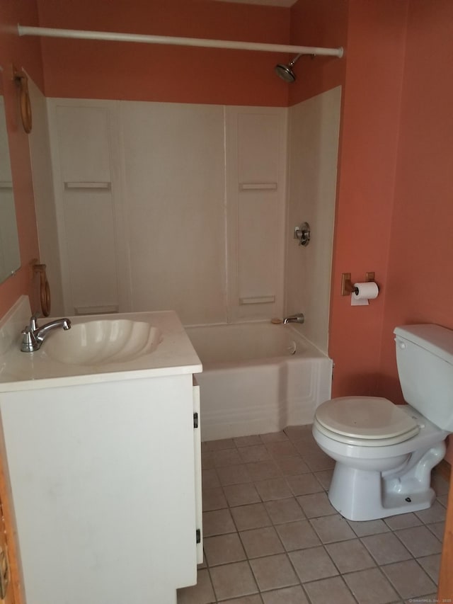 18 Hunters Ave, Norwich, CT 06380 - bathroom with vanity, shower / washtub combination, and tile patterned flooring