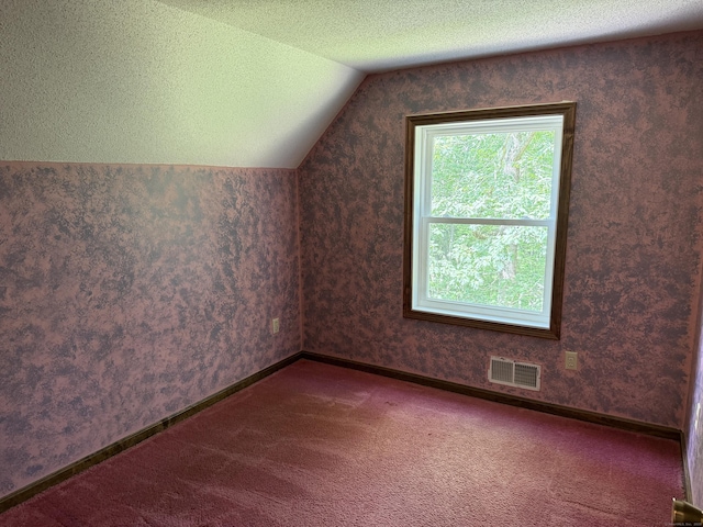 394 Merrow Rd, Coventry, CT 06238 - additional living space with vaulted ceiling and carpet flooring