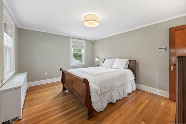 22 Spring Rd, North Haven, CT 06473 - bedroom with light wood finished floors and crown molding