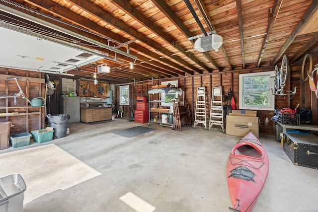 22 Spring Rd, North Haven, CT 06473 - garage featuring a garage door opener