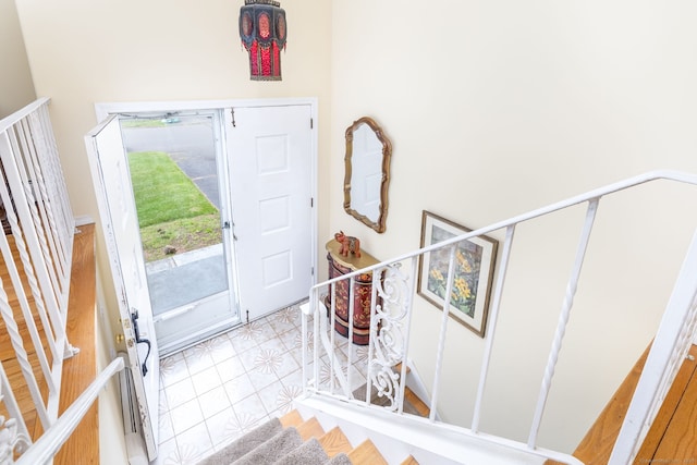 100 Chestnut Rd, Newington, CT 06111 - entryway with light tile patterned flooring