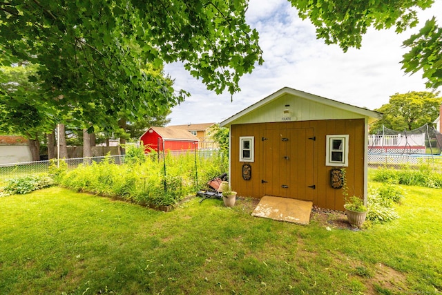 100 Chestnut Rd, Newington, CT 06111 - view of shed with a fenced backyard