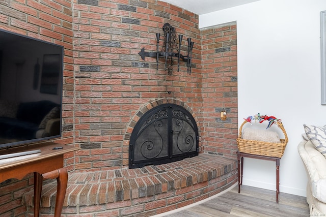 100 Chestnut Rd, Newington, CT 06111 - detailed view of baseboards and wood finished floors