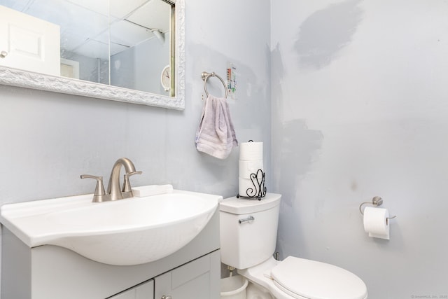 100 Chestnut Rd, Newington, CT 06111 - bathroom with toilet and vanity