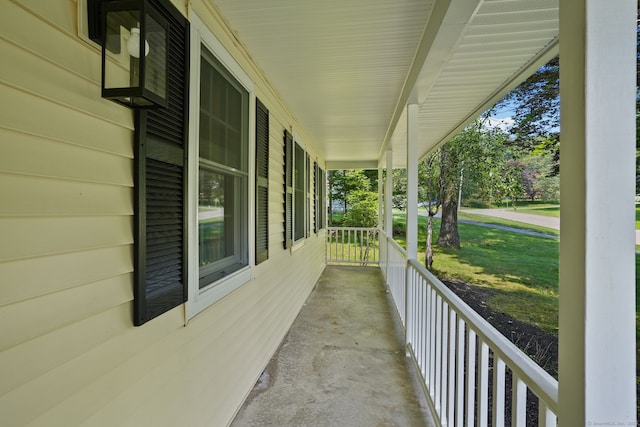 14 Inverness Rd, Trumbull, CT 06611 - porch featuring a yard