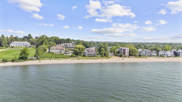 1410 S Pine Creek Rd, Fairfield, CT 06824 - water view with a tree filled landscape