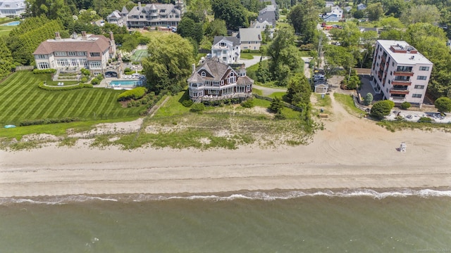 1410 S Pine Creek Rd, Fairfield, CT 06824 - drone / aerial view of unending shoreline