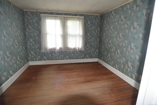 190 Victoria Rd, Hartford, CT 06114 - unfurnished room featuring wood finished floors and baseboards