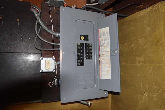 190 Victoria Rd, Hartford, CT 06114 - utility room with electric panel