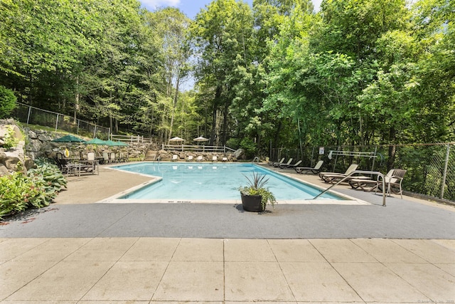8 Carlisle Ct Unit 8, Brookfield, CT 06804 - community pool with a patio and view of scattered trees
