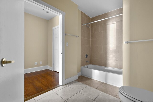 122 Derby Ave, New Haven, CT 06511 - full bath featuring bathtub / shower combination and tile patterned floors