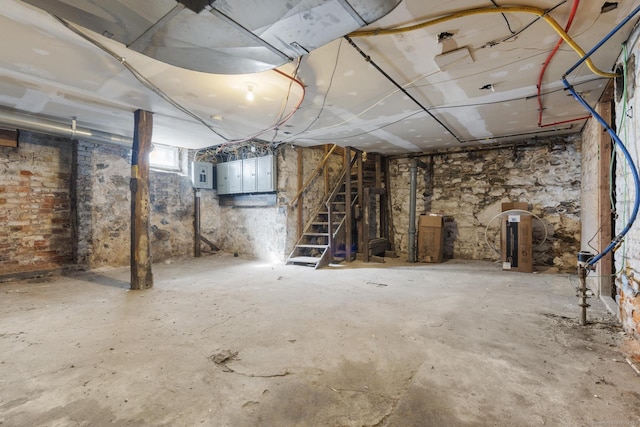 122 Derby Ave, New Haven, CT 06511 - below grade area with stairs