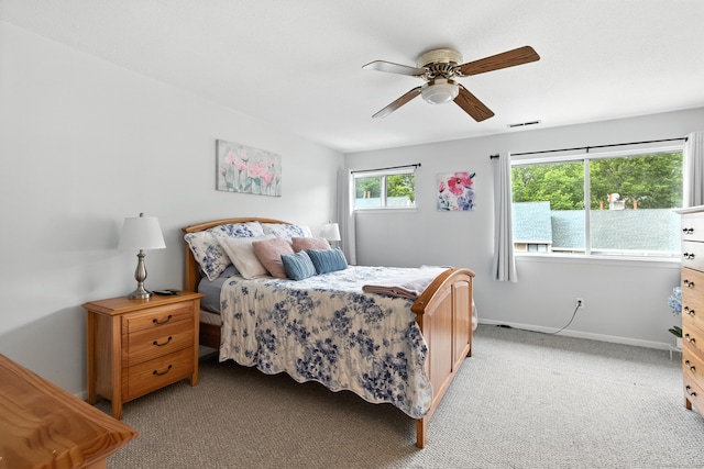 222 Sunrise Hill Rd Unit 222, Norwalk, CT 06851 - bedroom featuring carpet and ceiling fan