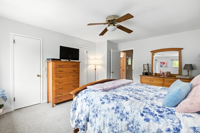 222 Sunrise Hill Rd Unit 222, Norwalk, CT 06851 - bedroom featuring light colored carpet and ceiling fan