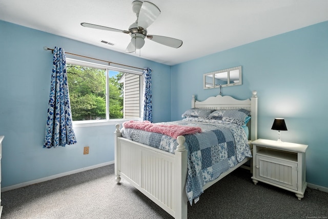 222 Sunrise Hill Rd Unit 222, Norwalk, CT 06851 - carpeted bedroom featuring baseboards and a ceiling fan