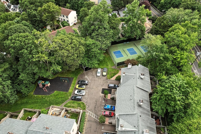 222 Sunrise Hill Rd Unit 222, Norwalk, CT 06851 - aerial view of a tree filled landscape