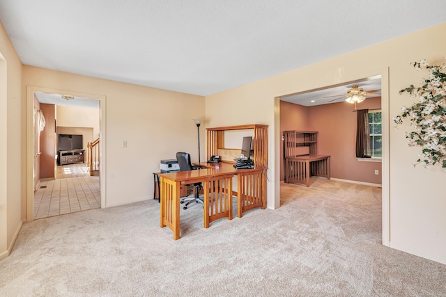 56 Stagecoach Cir, Milford, CT 06460 - office space featuring carpet floors and a ceiling fan