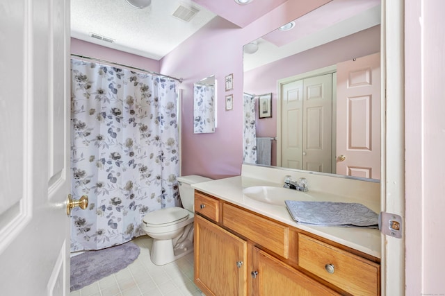 56 Stagecoach Cir, Milford, CT 06460 - full bath featuring vanity, tile patterned flooring, and a shower with curtain