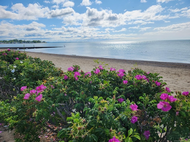 56 Stagecoach Cir, Milford, CT 06460 - water view featuring nearby beach