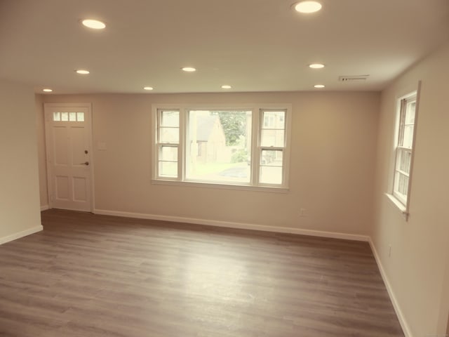57 Pinehurst Ave, New Britain, CT 06053 - entrance foyer featuring recessed lighting and wood finished floors