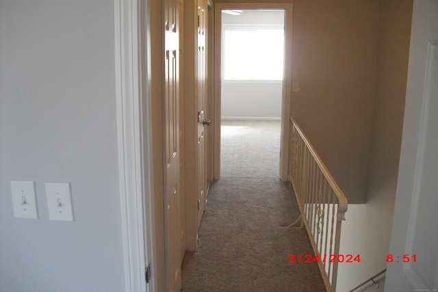 1549 E Main St Unit 30, Meriden, CT 06450 - corridor featuring light carpet