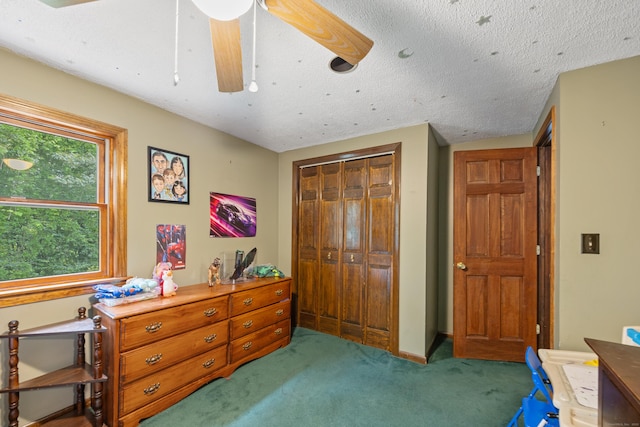 291 Guinevere Rdg, Cheshire, CT 06410 - bedroom featuring carpet, a closet, and ceiling fan