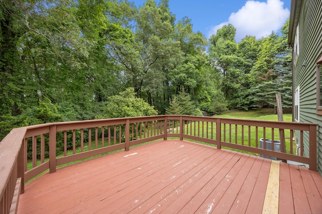 291 Guinevere Rdg, Cheshire, CT 06410 - view of wooden terrace